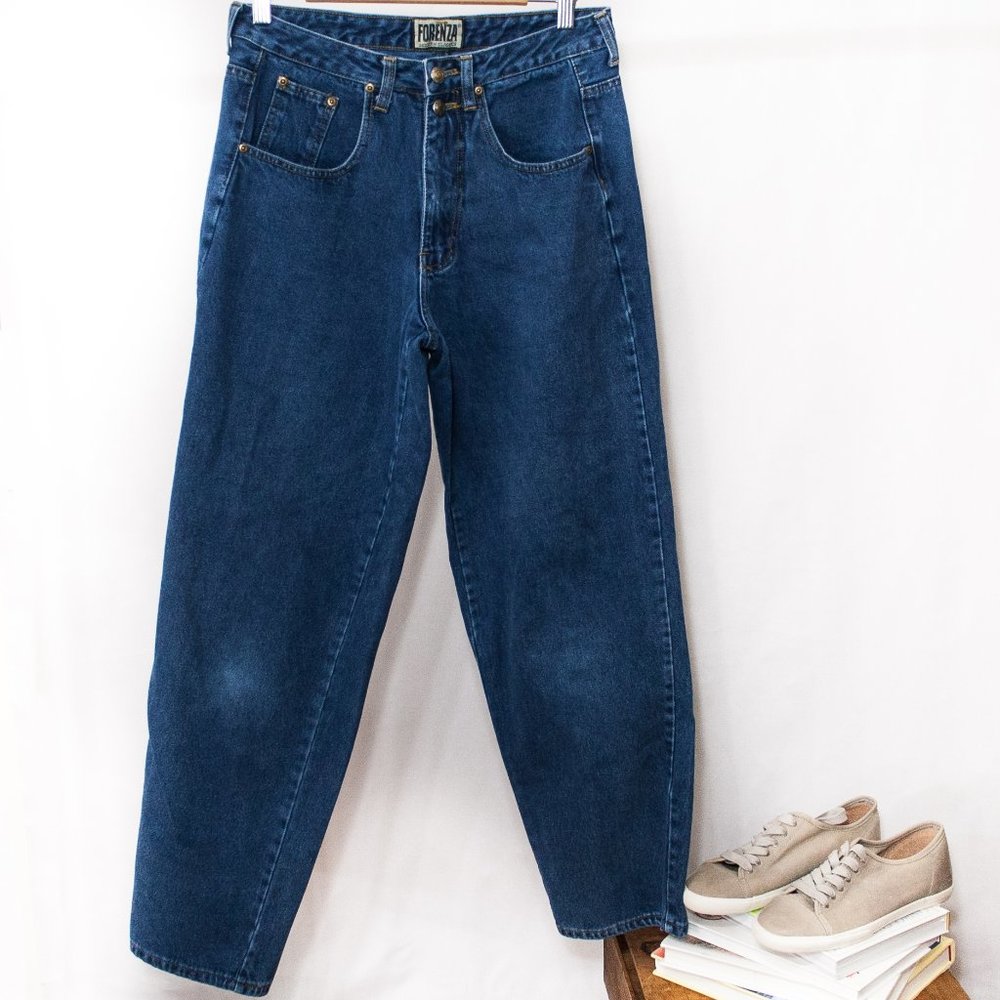 VTG Forenza | 100% Cotton High Rise Mom Jeans